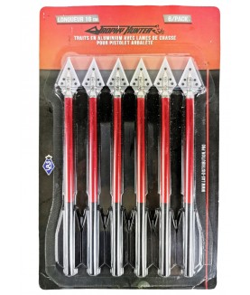 Pack de 6 flèches Trophy...