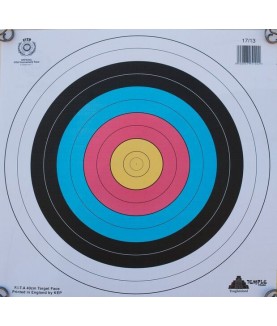 Temple - Blason 40 cm World Archery