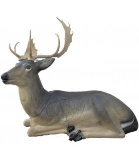 Cibles 3D SRT Daim gris couché