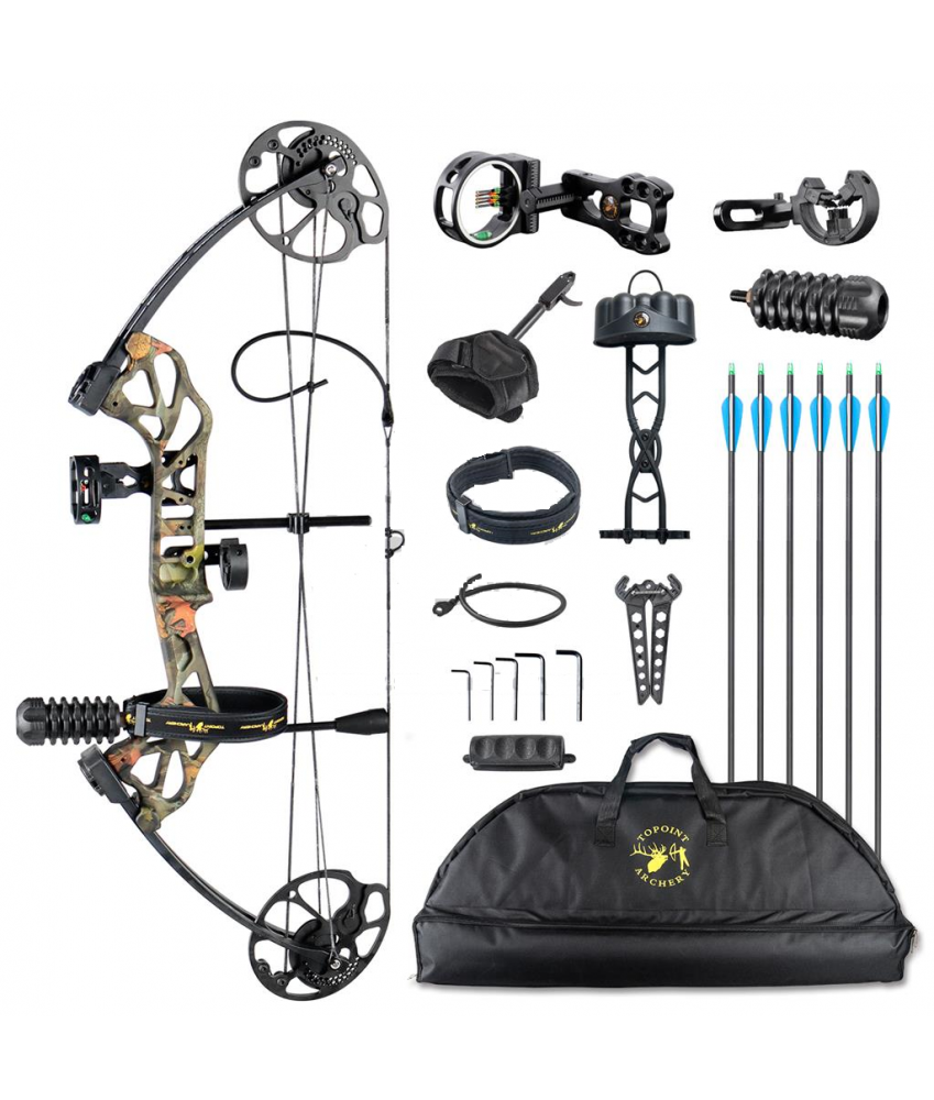 Arc a poulies Topoint Compound Package Starting 28" camo
