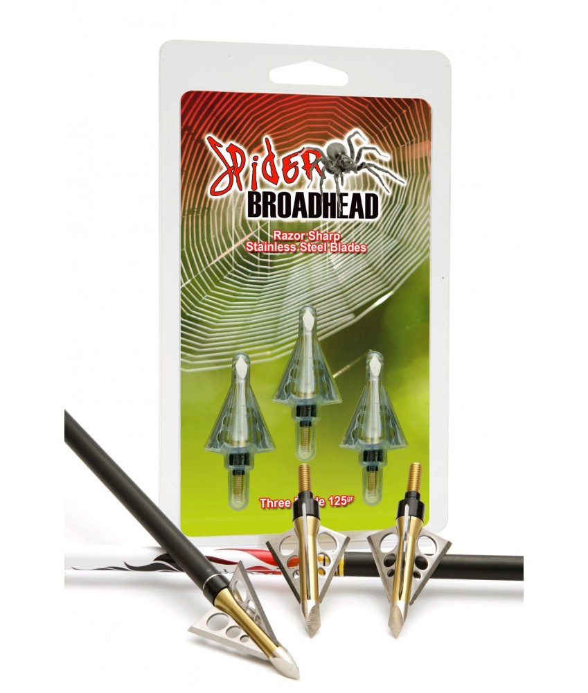LAS - Pointe Spider 3L 125 grains (pack de 3)